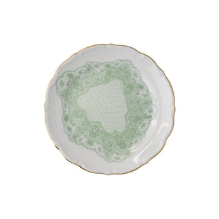 PORSELEN TABAK 19 CM VOLENTE DENTELLE SAGE