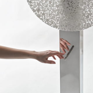 Hatch Double Eggshell Floor Lamp