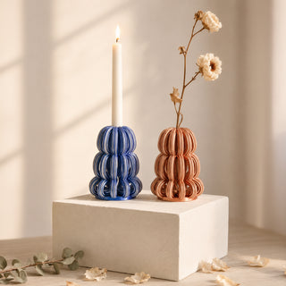Frosting Candle Holders Large