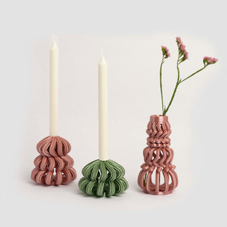 Frosting Candle Holders Loop