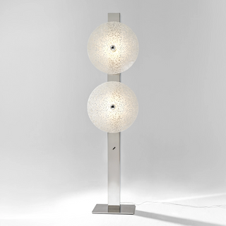 Hatch Double Eggshell Floor Lamp