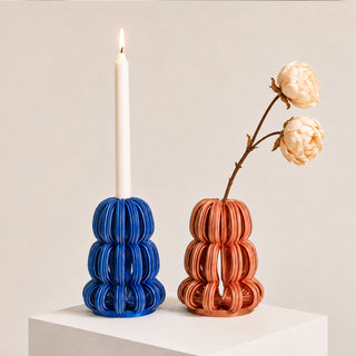 Frosting Candle Holders Large