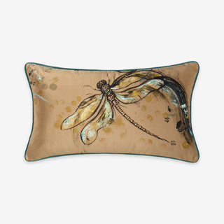 Dragonfly Hand-Painted Cushion Limited Ediiton