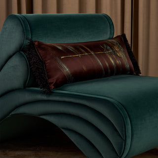 Rose Hand-Painted Cushion Limited Edition