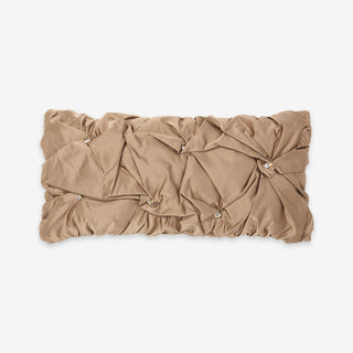 Draped Silk Cushion