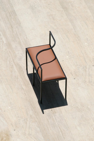 Maçka Love Bench - Black