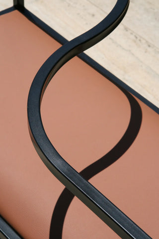 Maçka Love Bench - Black