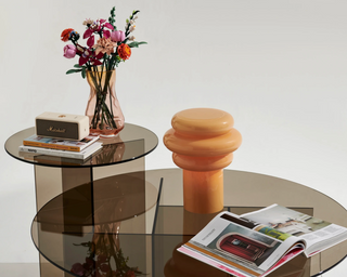 Cosmos Bronze Side Table
