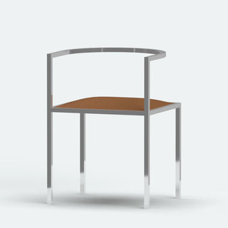 Maçka Chair - Brushed Stainless Steel