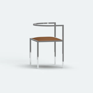 Maçka Chair - Brushed Stainless Steel