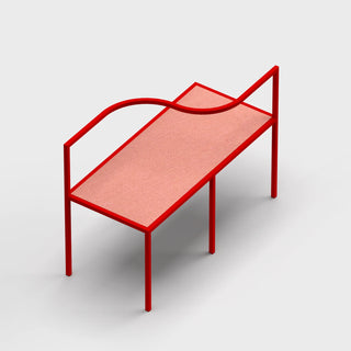 Maçka Love Bench - Red