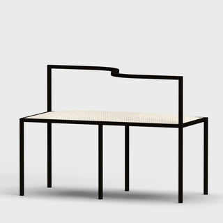 Maçka Love Bench - Black