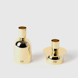 Kubbe Candleholder Set of 2 I