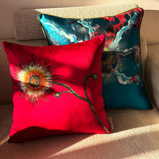 Impulse Hand Painted Cushion - Created for Meji Design+Gallery
