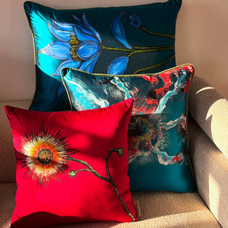 Impulse Hand Painted Cushion - Created for Meji Design+Gallery